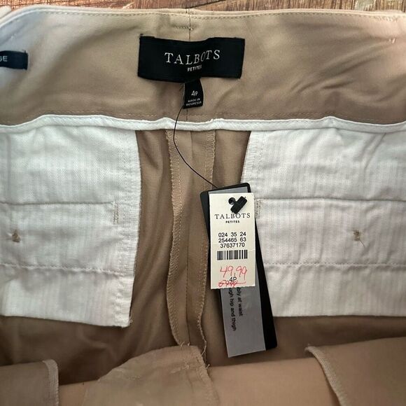 Talbots Heritage 4 Petite business casual professional slacks - Picture 2 of 5